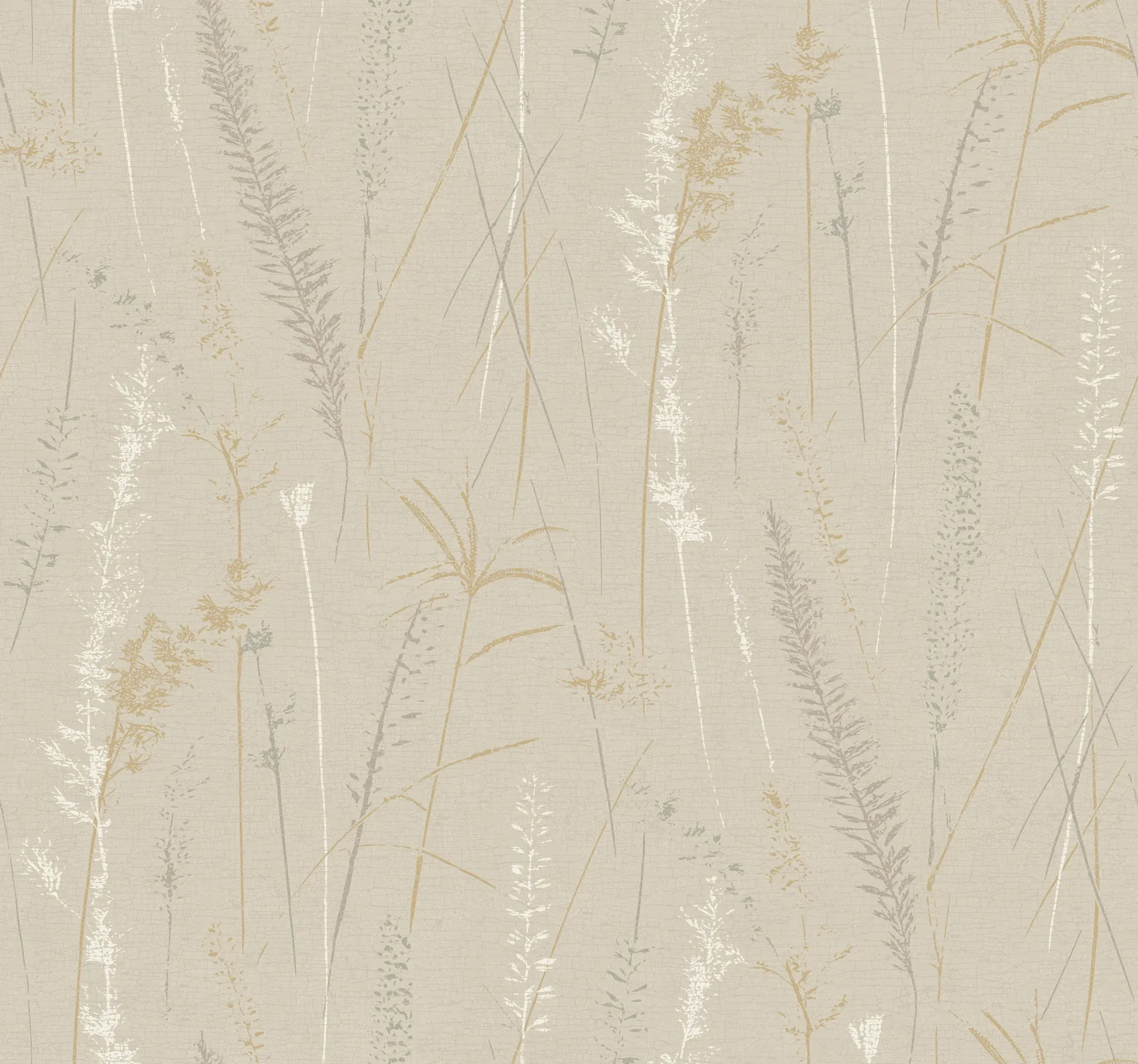 LL3239 | Meadow Splendor Neutral Botanical Wallpaper