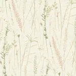 York Designer Series Meadow Splendor Salmon Botanical Wallpaper | Wallpaper Twins York Designer Series Meadow Splendor Salmon Botanical Wallpaper - SKU LL3238
