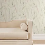 York Designer Series Meadow Splendor Salmon Botanical Wallpaper | Wallpaper Twins York Designer Series Meadow Splendor Salmon Botanical Wallpaper - SKU LL3238