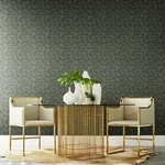 York Designer Series Mermaid Scales Grey & Silver Wallpaper - SKU Y6230203