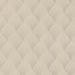 York Designer Series Metallic Beige Gold Scallop Wallpaper - SKU NT6107
