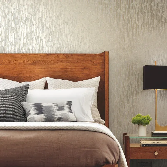 York Designer Series Metallic Cascade Neutrals & Gold Wallpaper | Wallpaper Twins York Designer Series Metallic Cascade Neutrals & Gold Wallpaper - SKU MD7152