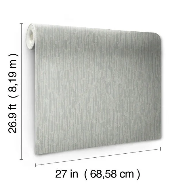 York Designer Series Metallic Cascade Pale Green & Silver Wallpaper | Wallpaper Twins York Designer Series Metallic Cascade Pale Green & Silver Wallpaper - SKU MD7153