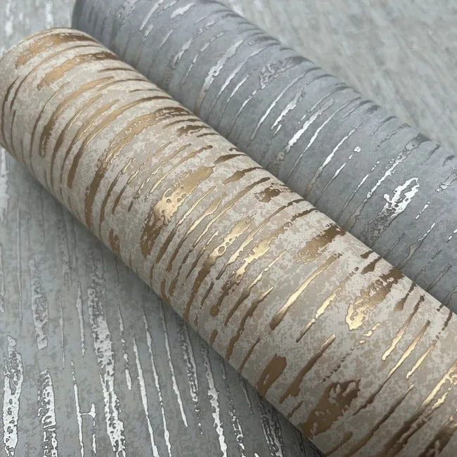 York Designer Series Metallic Cascade Pale Green & Silver Wallpaper | Wallpaper Twins York Designer Series Metallic Cascade Pale Green & Silver Wallpaper - SKU MD7153