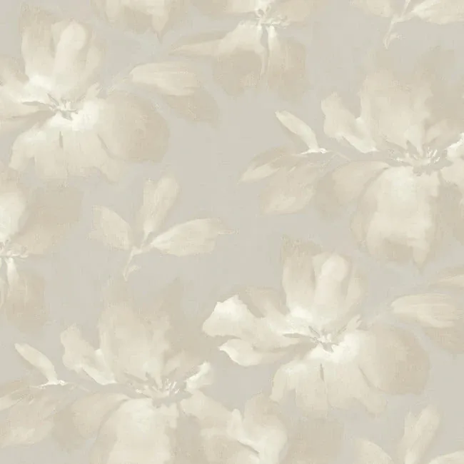 PSW1414RL | Midnight Blooms Neutral Peel & Stick Wallpaper