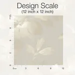 York Designer Series Midnight Blooms Neutral Peel & Stick Wallpaper - SKU PSW1414RL