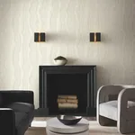 York Designer Series Mineral Shimmer White & Pearl Wallpaper - SKU DF3322