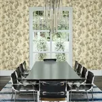 York Designer Series Mirage Dark Taupe & Gold Wallpaper - SKU CZ2466