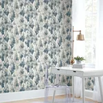 York Designer Series Mirage Navy Peel & Stick Wallpaper - SKU PSW1603RL