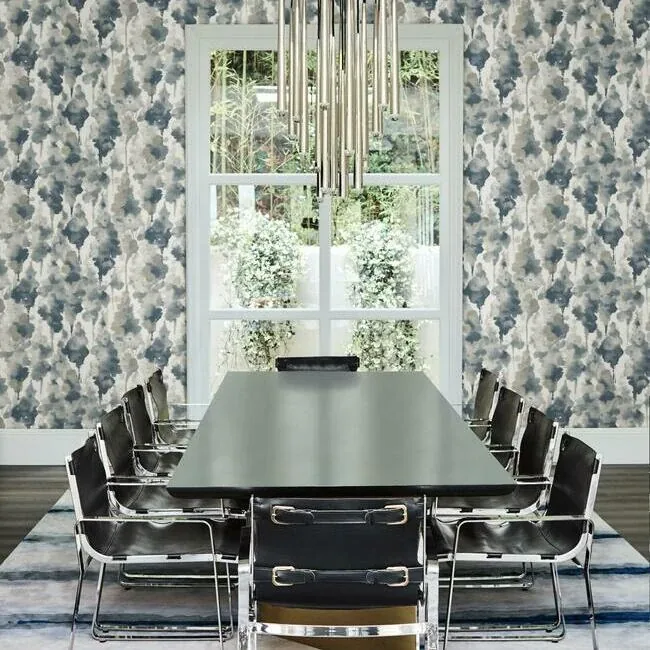 York Designer Series Mirage Navy Wallpaper - SKU OS4291