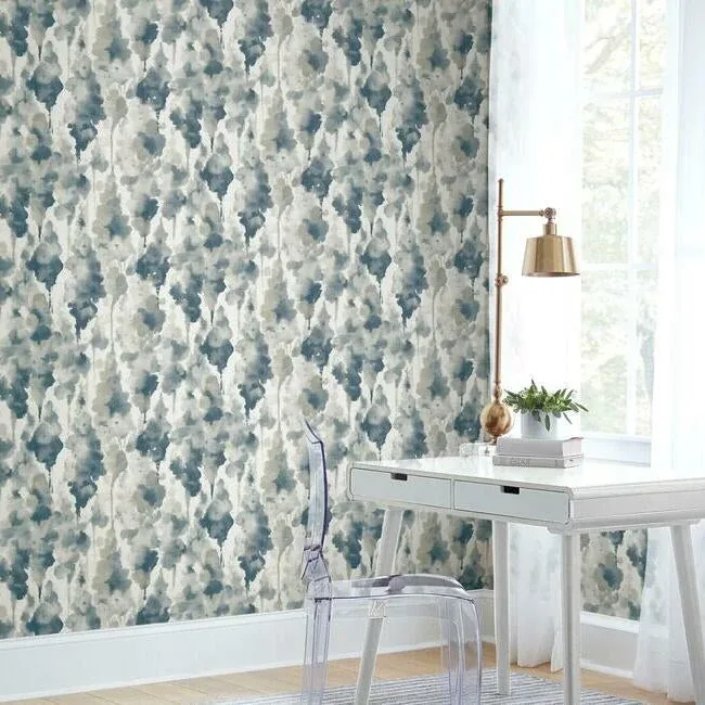 York Designer Series Mirage Navy Wallpaper - SKU OS4291