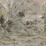 York Designer Series Misty Mountain Taupe Wall Mural | Wallpaper Twins York Designer Series Misty Mountain Taupe Wall Mural - SKU AF6597M