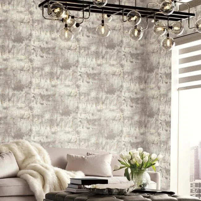 York Designer Series Modern Art Grey Wallpaper - SKU NA0566
