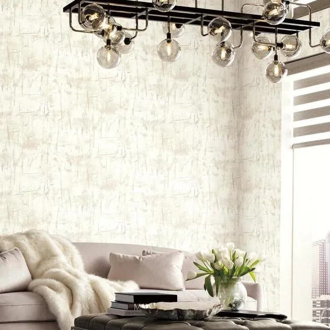 York Designer Series Modern Art White Wallpaper | Wallpaper Twins York Designer Series Modern Art White Wallpaper - SKU NA0562