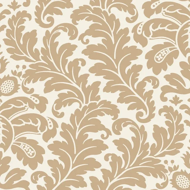 DT5045 | Modern Romance Gold Metallic Wallpaper