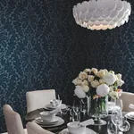York Designer Series Modern Romance Navy Wallpaper - SKU DT5042