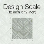 York Designer Series Modern Shell Blue & Grey Wallpaper - SKU OS4274