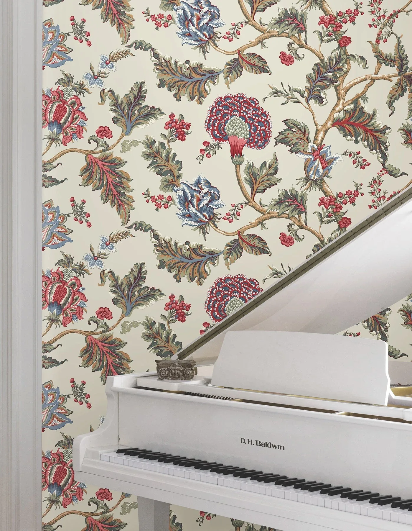 York Designer Series Monroe Cherry Wallpaper - SKU MX9623W
