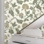 York Designer Series Monroe Green Wallpaper - SKU MX9626W