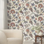 York Designer Series Monroe Navy Wallpaper - SKU MX9621W