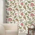 York Designer Series Monroe Rhubarb Wallpaper - SKU MX9625W