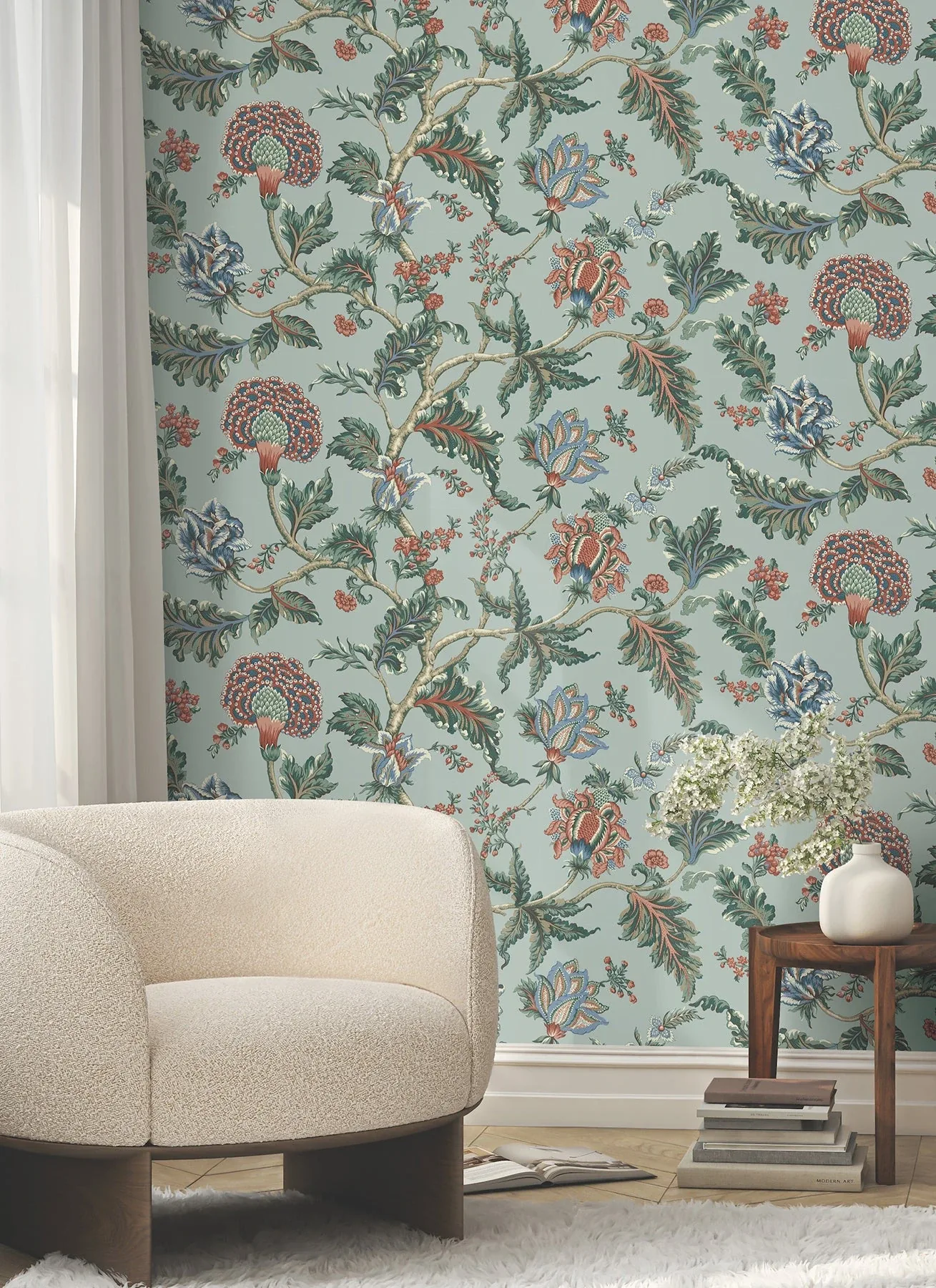 York Designer Series Monroe Teal Wallpaper - SKU MX9622W