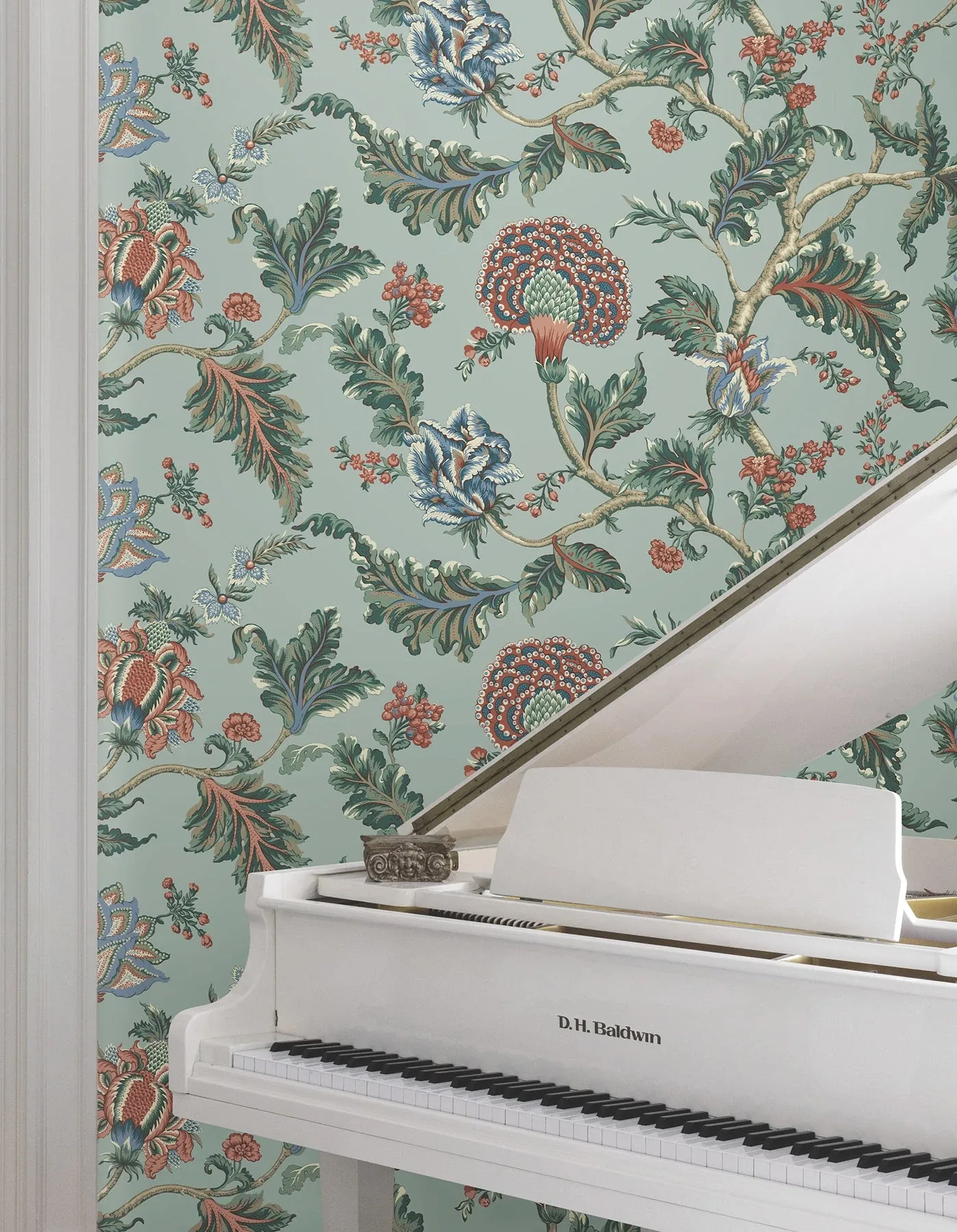 York Designer Series Monroe Teal Wallpaper - SKU MX9622W