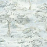 York Designer Series Moreno Blue Woodland Wallpaper | Wallpaper Twins York Designer Series Moreno Blue Woodland Wallpaper - SKU LL3226