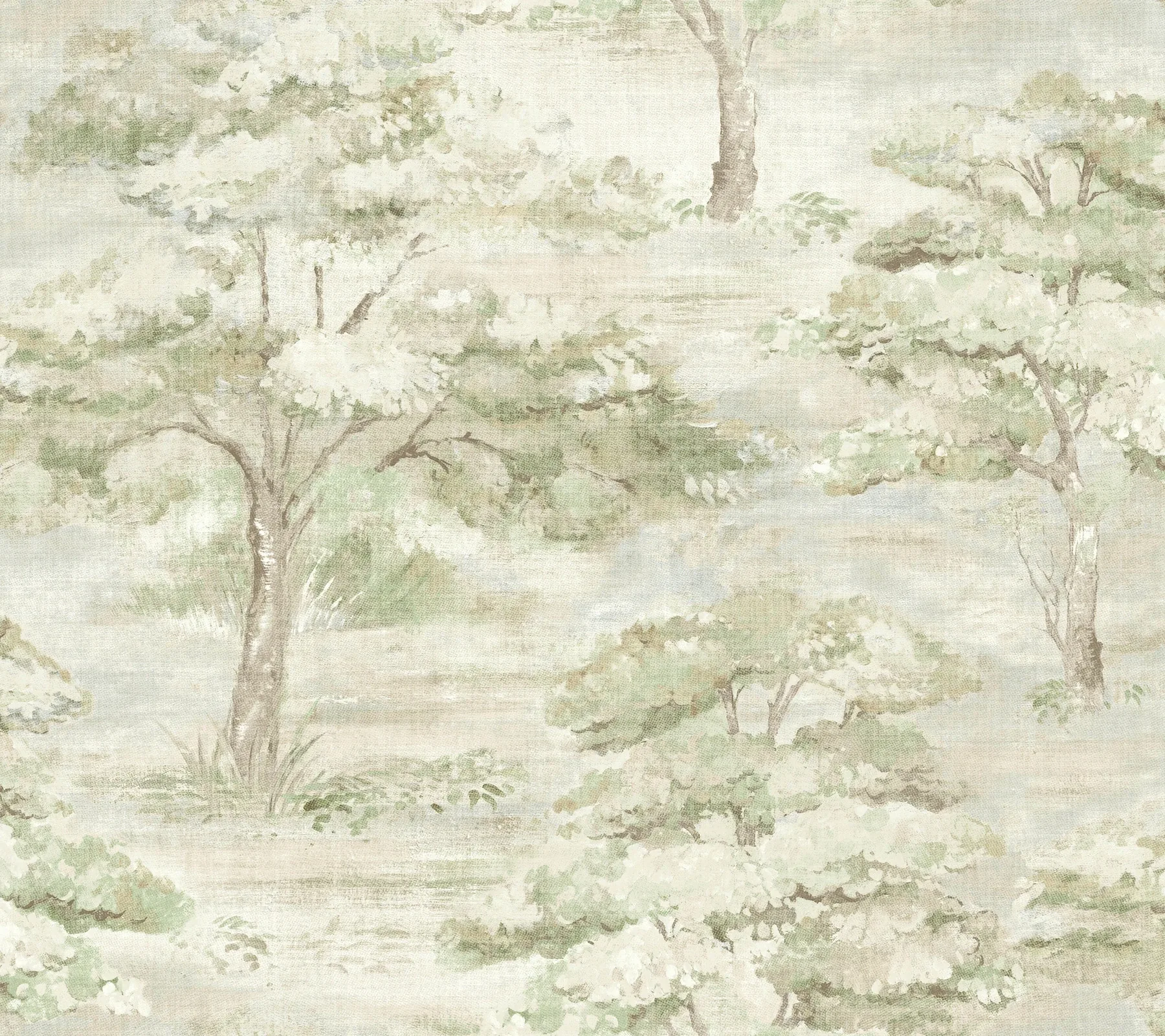 York Designer Series Moreno Green Woodland Wallpaper - SKU LL3224