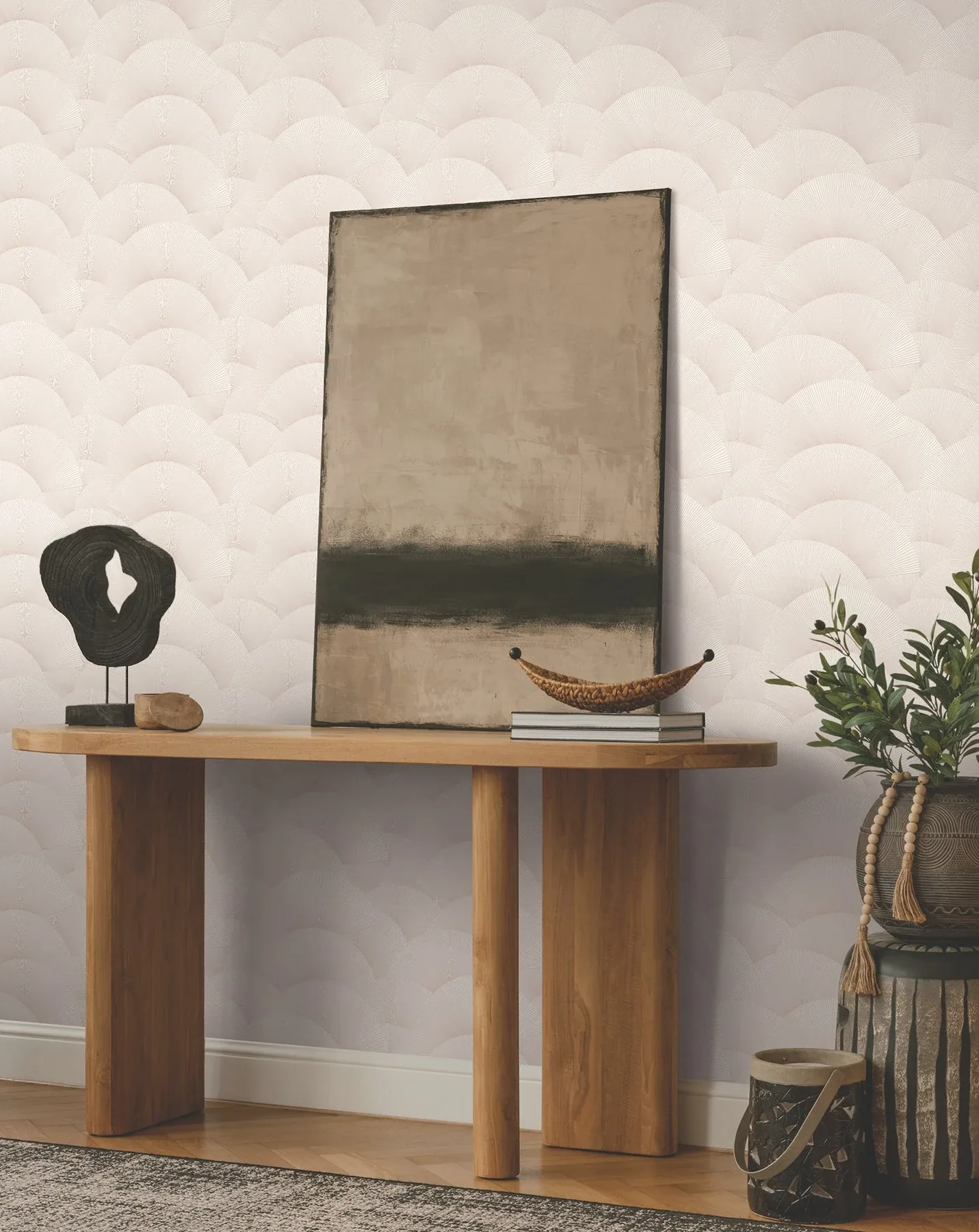York Designer Series Morning Shell Blush Wallpaper | Wallpaper Twins York Designer Series Morning Shell Blush Wallpaper - SKU ZA8026
