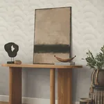 York Designer Series Morning Shell Taupe & Gold Wallpaper - SKU ZA8024