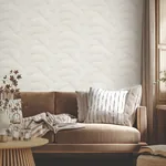 York Designer Series Morning Shell White & Silver Wallpaper | Wallpaper Twins York Designer Series Morning Shell White & Silver Wallpaper - SKU ZA8023