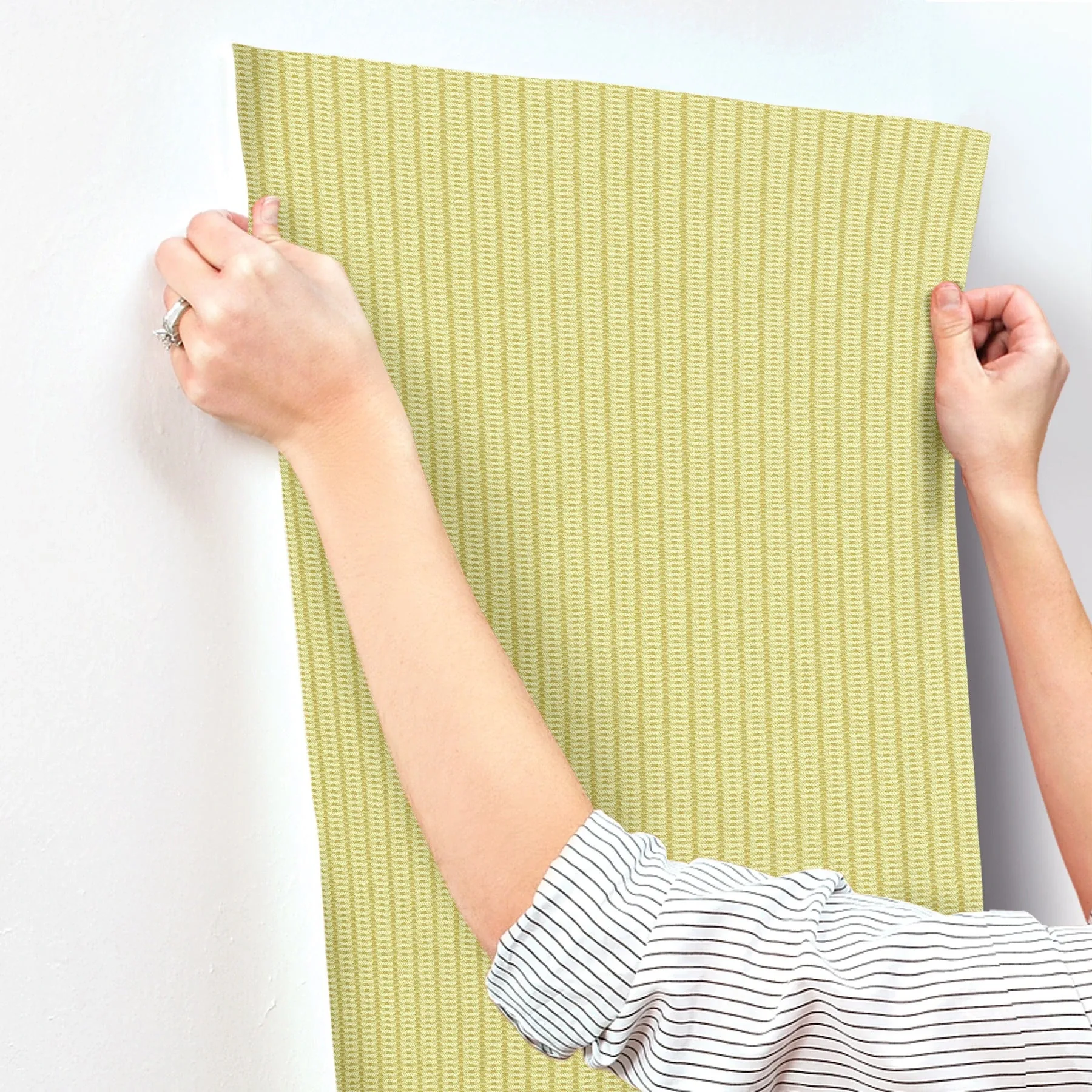 York Designer Series Mozart Yellow Wallpaper | Wallpaper Twins York Designer Series Mozart Yellow Wallpaper - SKU MI10544