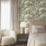 York Designer Series Mystic Isle Green Wallpaper - SKU GT4505