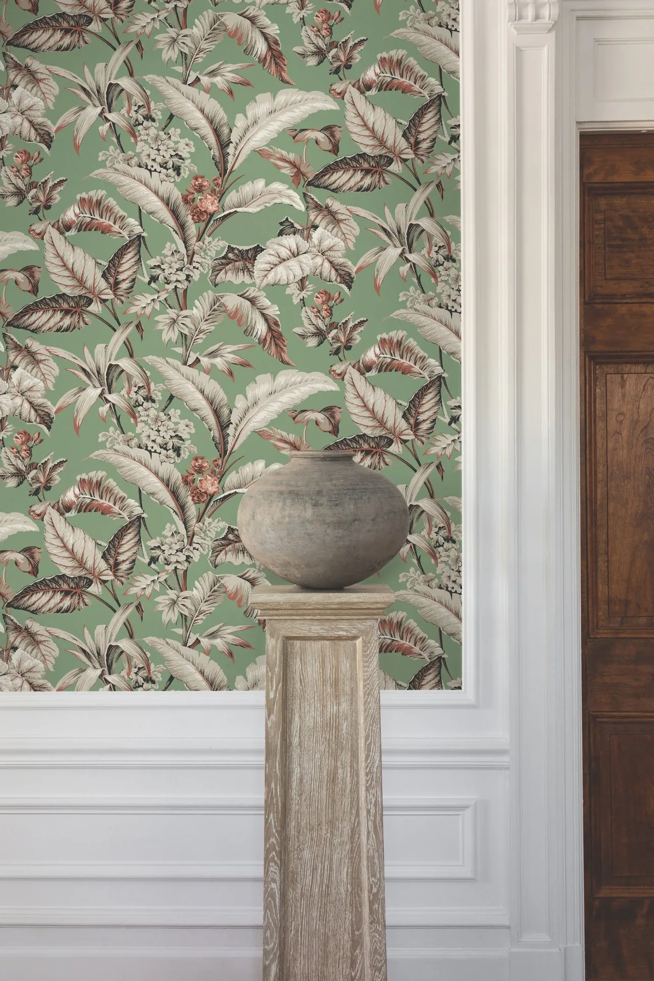 York Designer Series Mystic Isle Green Wallpaper - SKU GT4505