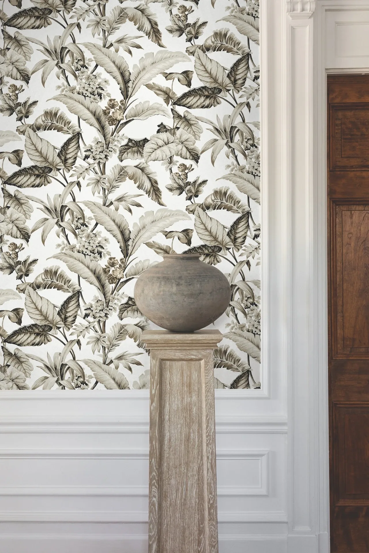 York Designer Series Mystic Isle Neutral Wallpaper - SKU GT4503