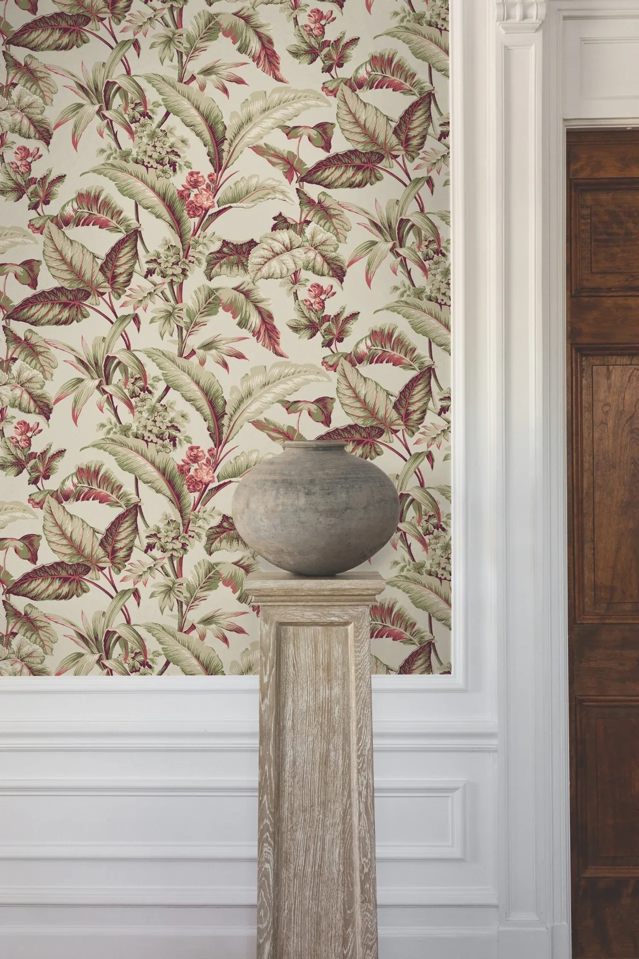 York Designer Series Mystic Isle Taupe Wallpaper - SKU GT4501