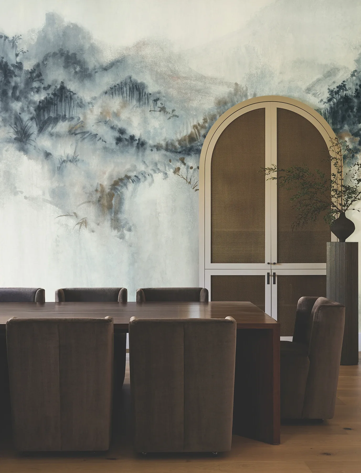 York Designer Series Mystic Overlook Blue Wall Mural - SKU VR1519M