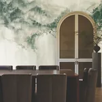 York Designer Series Mystic Overlook Green Wall Mural | Wallpaper Twins York Designer Series Mystic Overlook Green Wall Mural - SKU VR1521M