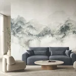 York Designer Series Mystic Overlook Grey Wall Mural | Wallpaper Twins York Designer Series Mystic Overlook Grey Wall Mural - SKU VR1520M