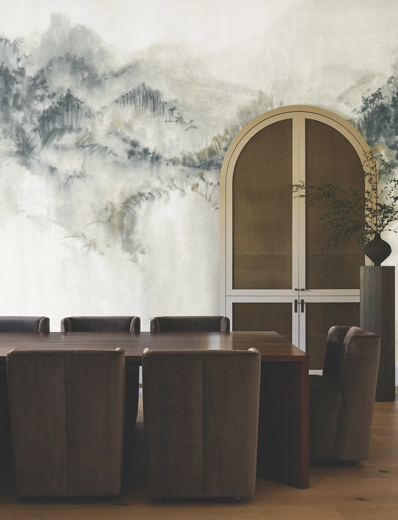 York Designer Series Mystic Overlook Grey Wall Mural | Wallpaper Twins York Designer Series Mystic Overlook Grey Wall Mural - SKU VR1520M