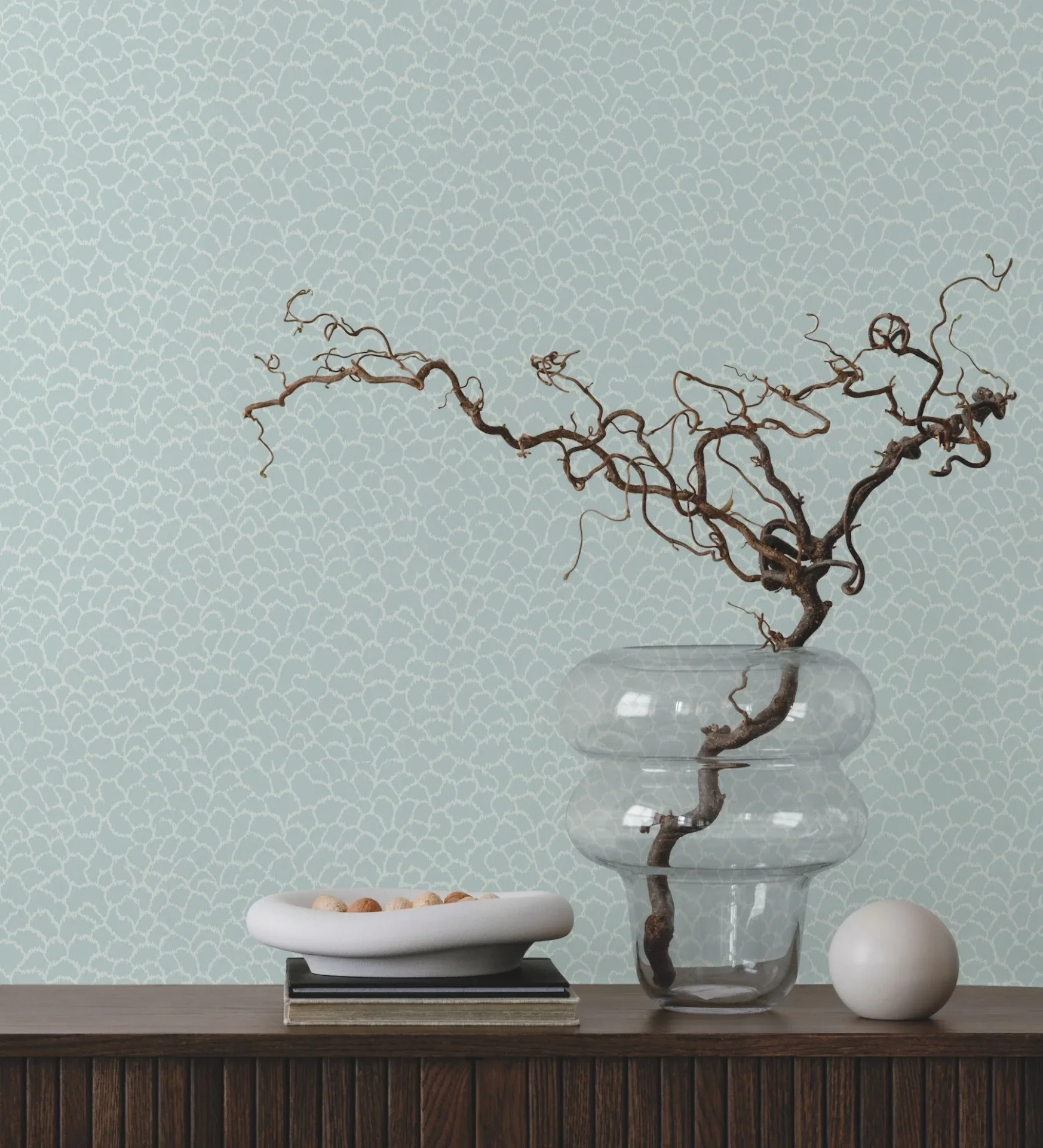 York Designer Series Nadie Blue Wallpaper | Wallpaper Twins York Designer Series Nadie Blue Wallpaper - SKU GT4572
