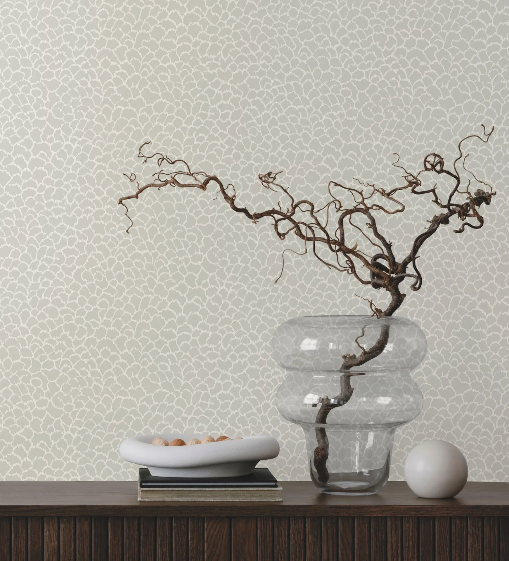 York Designer Series Nadie Grey Wallpaper | Wallpaper Twins York Designer Series Nadie Grey Wallpaper - SKU GT4574