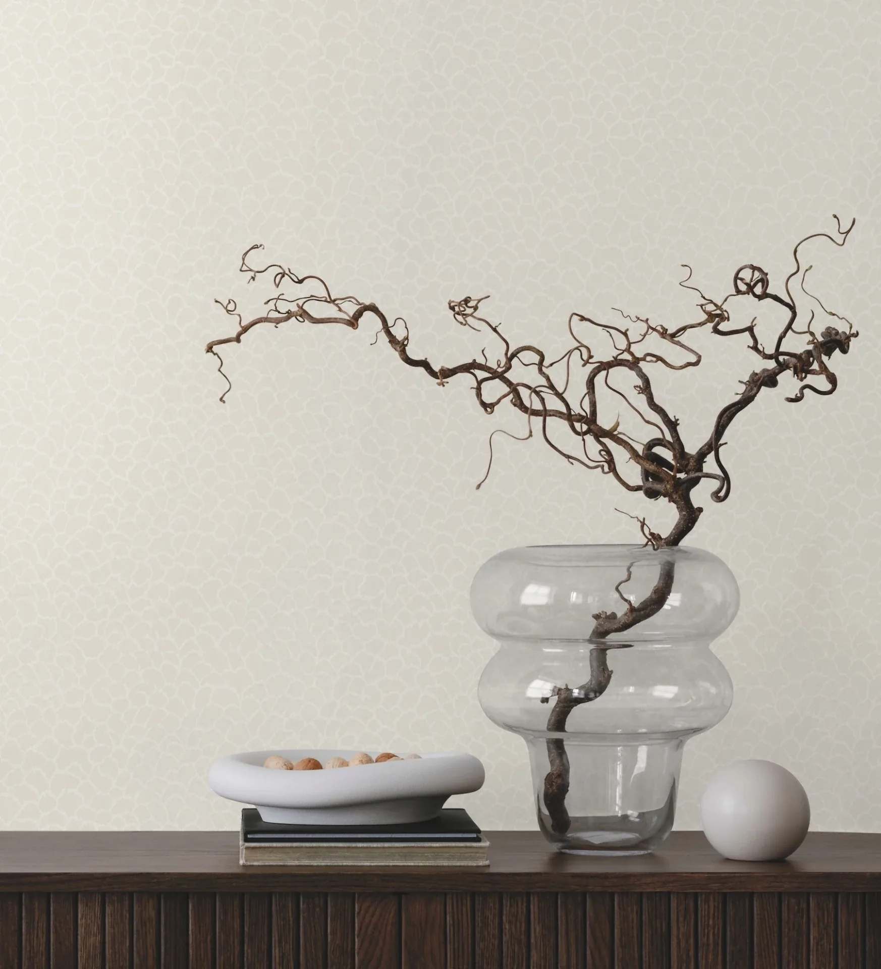 York Designer Series Nadie White Wallpaper - SKU GT4576