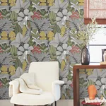 York Designer Series Namiri Black Wallpaper | Wallpaper Twins York Designer Series Namiri Black Wallpaper - SKU AB3112
