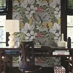 York Designer Series Namiri Black Wallpaper | Wallpaper Twins York Designer Series Namiri Black Wallpaper - SKU AB3112