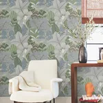 York Designer Series Namiri Blue Wallpaper | Wallpaper Twins York Designer Series Namiri Blue Wallpaper - SKU AB3115
