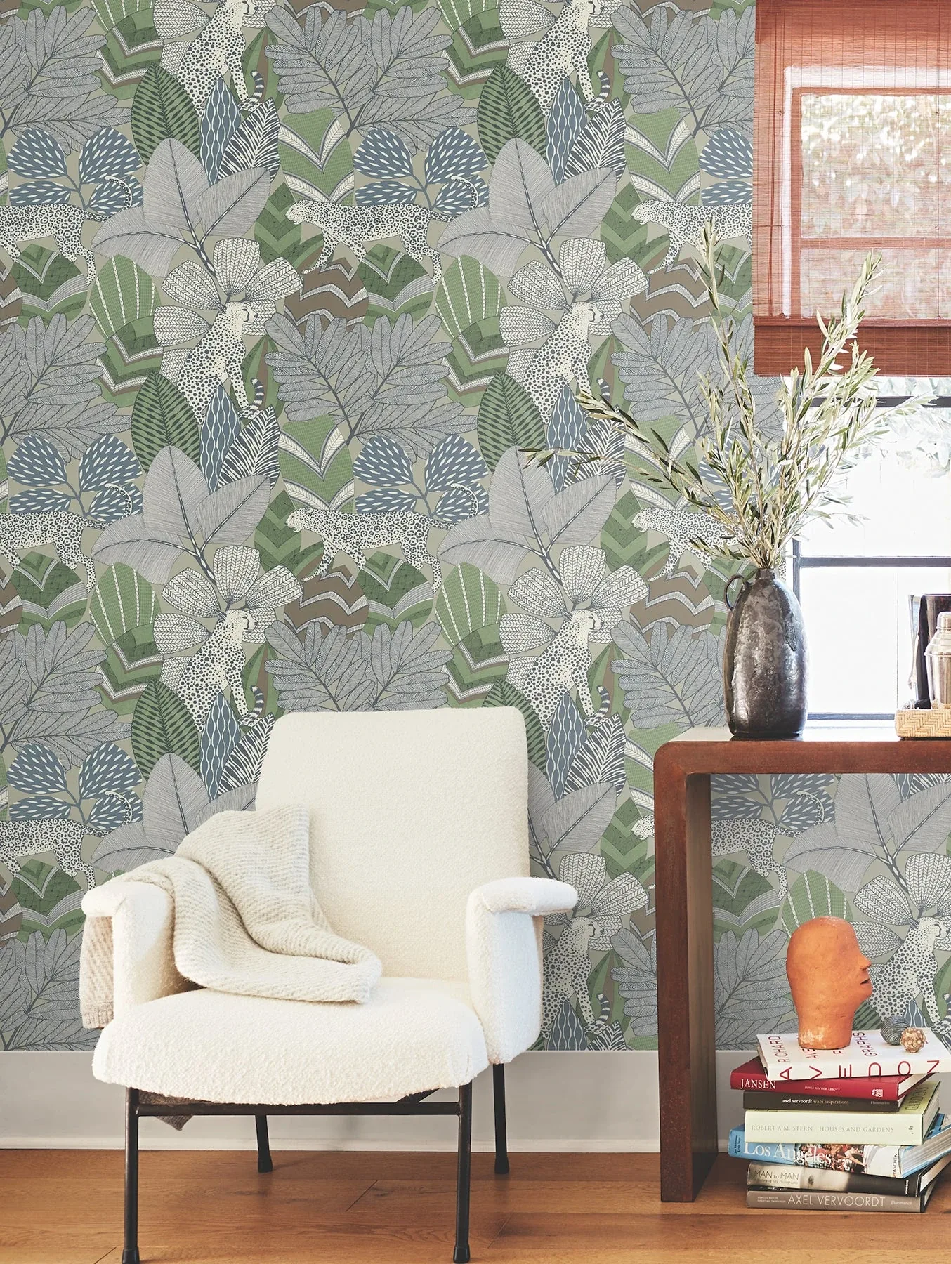 York Designer Series Namiri Blue Wallpaper | Wallpaper Twins York Designer Series Namiri Blue Wallpaper - SKU AB3115