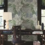 York Designer Series Namiri Blue Wallpaper | Wallpaper Twins York Designer Series Namiri Blue Wallpaper - SKU AB3115
