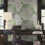 York Designer Series Namiri Green Wallpaper - SKU AB3114